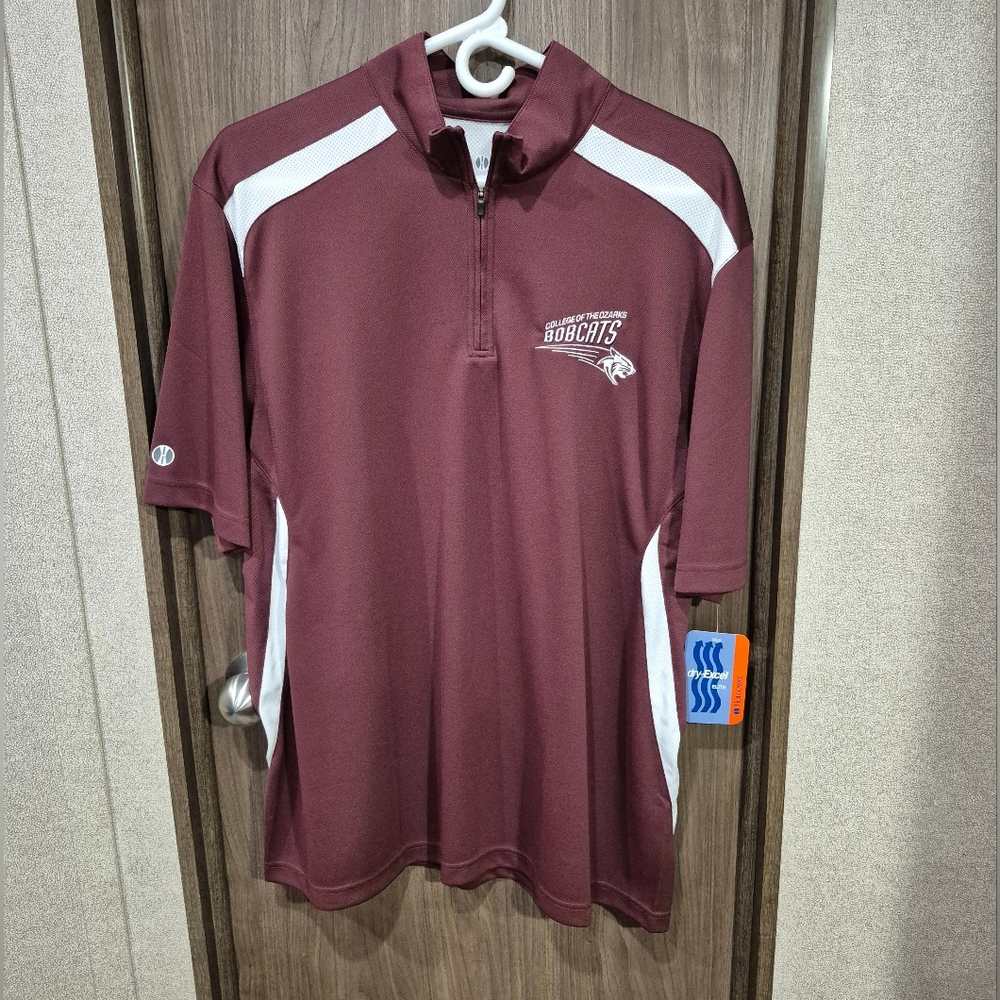 NWT Holloway Men’s Sz M Quarter-Zip College Of The Ozarks